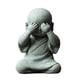 thumbnail image 1 of Estatuilla De Monje, Estatua De Buda, Artesanías, Coche De Casa De Té Hecho A Mano Para Meditación Delicada, 1 of 3