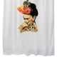 thumbnail image 3 of Cortina para Baño Estampada Frida con Forro 2 Piezas, 3 of 4