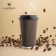 thumbnail image 4 of [Tazas de café] Harvest Pack, desechables, aislantes, onduladas, 480 ml, 4 of 8