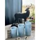 thumbnail image 2 of Juego de 3 velas LED Adoria Light Blue, 7,5 cm de diámetro, 2 of 6