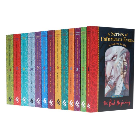 Conjunto de libros Egmont A Series of Unfortunate Events – 13 libros