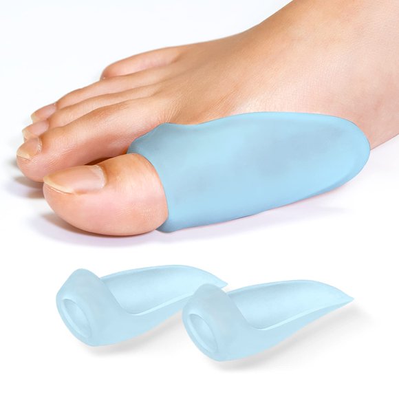 Bunion Protector Shield Gel, paquete de 12 almohadillas y cojines, color azul
