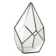 thumbnail image 2 of plantador de aire suculento diamante vidrio geométrico terrario 12x12x17cm cobre, 2 of 5