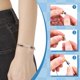 thumbnail image 3 of Pulseras de acero inoxidable con vial de vidrio, 3 piezas, ajustables, 11 cm, 3 of 6