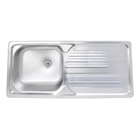 Taumm - Lavaplatos Simple Empotrado 100X44 Cm Secador Derecho