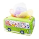 thumbnail image 4 of Caja De Pañuelos Para Bebés Con 10 Cajones De Autobús Para Toallas De Mano Para Niños Pequeños En Edad Preescolar, Verde, 4 of 5