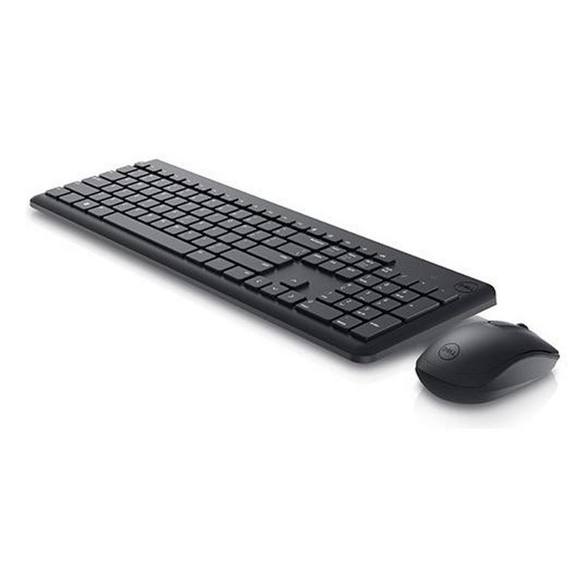 Kit Dell Mouse + Teclado Inalámbrico, Negro Km3322w Español Negro