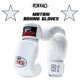thumbnail image 3 of Guantes de boxeo YOKKAO Matrix de piel de vaca tailandesa 0,4 kg blanco, 3 of 6