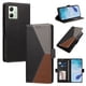 thumbnail image 1 of Funda Cartera Tricolor para Motorola Moto G14 con Soporte, Negro, 1 of 6