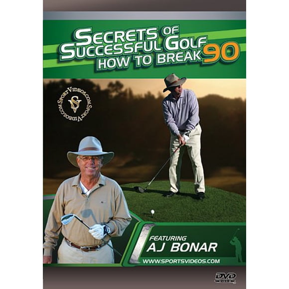 Videos deportivos en DVD Los secretos del golf exitoso: cómo romper los 90