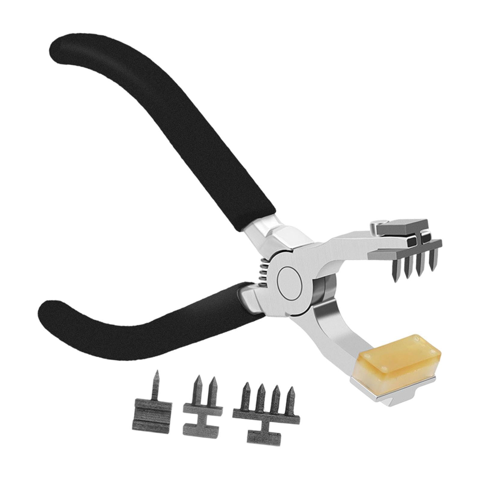 Bothyi - Herramienta Perforadora De Cuero, Alicates Manuales Que Ahorran Trabajo Para Correas, Cinturones Y Carteras