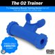 thumbnail image 2 of Dispositivo de entrenamiento muscular respiratorio O2Trainer Bas Rutten Blue, 2 of 8