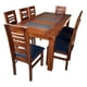 thumbnail image 1 of Jgo Comedor Florencia 8s Caramelo Ceramica Gris, 1 of 2