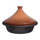 thumbnail image 1 of Tagine KooK de 3,3 L de hierro fundido esmaltado con acabado de terracota, 1 of 6