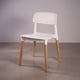 thumbnail image 1 of PACK 4 SILLAS COMEDOR MODELO  CROSCAT COLOR BLANCO, 1 of 2