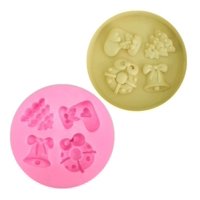 Genérico - Molde De Silicona Molde Campana Molde Fondant Mariquita