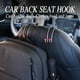 thumbnail image 5 of Gancho De Automóvil De 2 Piezas, Gancho De Repostaje De Asiento De Automóvil, Robusto Y Duradero, Fuerte Capacidad De Carga, Universal, Adecuado Para Suv, Camiones, Automóviles, 5 of 7