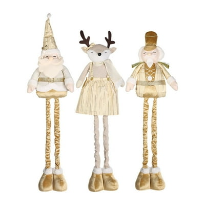 Figura Decorativa Navideña Extensibles 108 Cm Dorado, Producto Surtido, 1 Un  Holiday Time