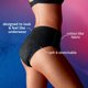 thumbnail image 4 of Ropa Interior para Incontinencia TENA Stylish Negra para Mujer Talla Extra Grande 56 piezas, 4 of 7