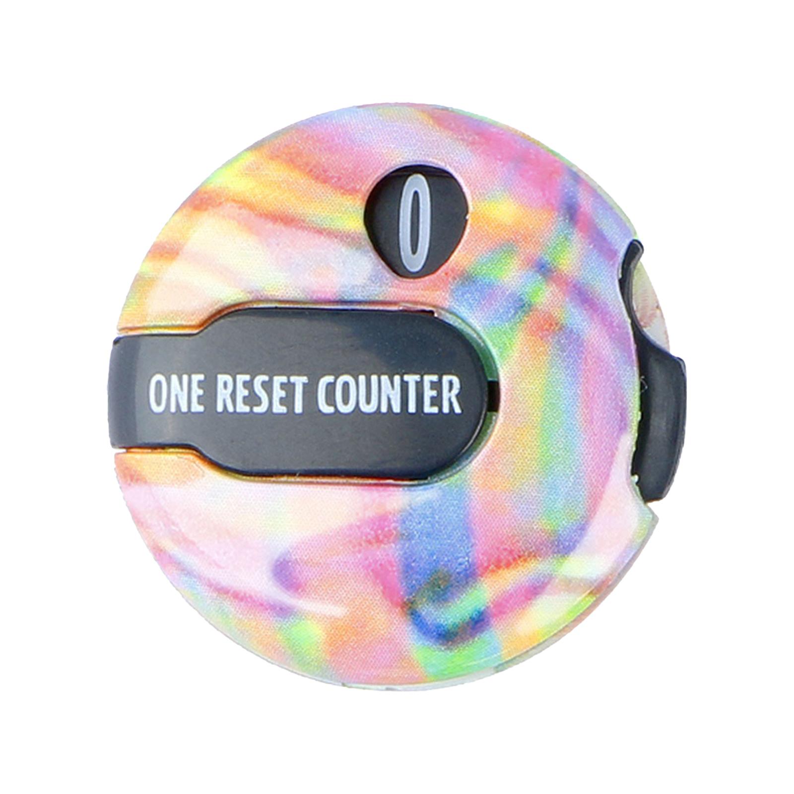 Ioensy - Contador De Golpes De Minigolf De Hasta 12 Golpes Contador De Puntuación De Golf Con Clip Rainbow