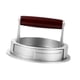 thumbnail image 5 of Prensa Para Hamburguesas De Fondo Plano, Ajustable, Suave, Para Asar, Con Mango De Madera, 5 of 5