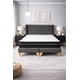 thumbnail image 1 of Cama Europea 2 Plazas Colchón Pillow Top Respaldo Lineal Gris Base dividida, 1 of 6