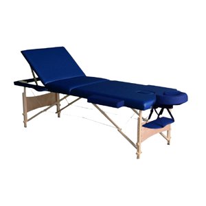 Camilla Plegable Bioline Lite Pro Plus Azul Oscuro