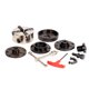 thumbnail image 1 of Juego de mandriles para tornos de madera VINWOX de 3.5 pulgadas con accesorios, 1 of 9