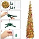 thumbnail image 2 of Árbol de Navidad UHAPEER plegable de 1,8 m con soporte dorado, 2 of 3