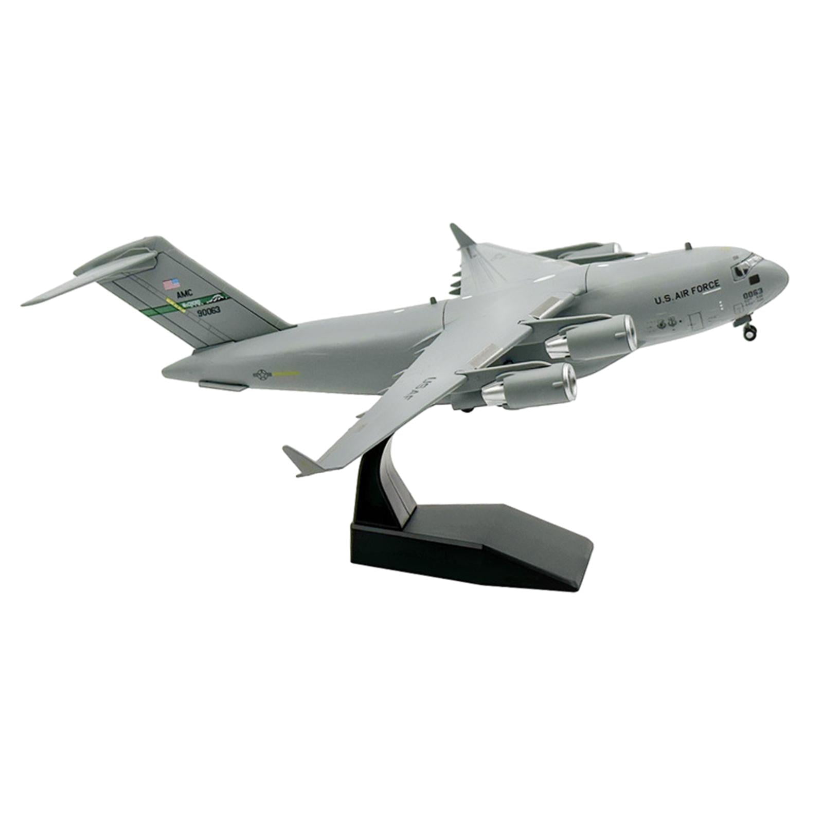Bothyi - Modelo De Avión Fundido A Presión, Aleación 1/200 C17, Con Soporte De Exhibición Para Estantería Para El Hogar