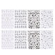 thumbnail image 1 of 8 hojas de pegatinas para decoración de uñas, calcomanías para uñas, accesorios para uñas, diseño autoadhesivo, decoración de uñas para mujeres., 1 of 5