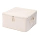 thumbnail image 2 of Cubo de almacenamiento para manta de edredón, contenedor organizador, bolsa de almacenamiento de ropa, cajas de almacenamiento de tela para edredón, Con tapa estilo A, 2 of 5