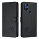 thumbnail image 1 of Funda tipo cartera FOXDOCK para OnePlus Nord N10 5G con soporte, ranuras, RFID, diseño de gato, 1 of 5