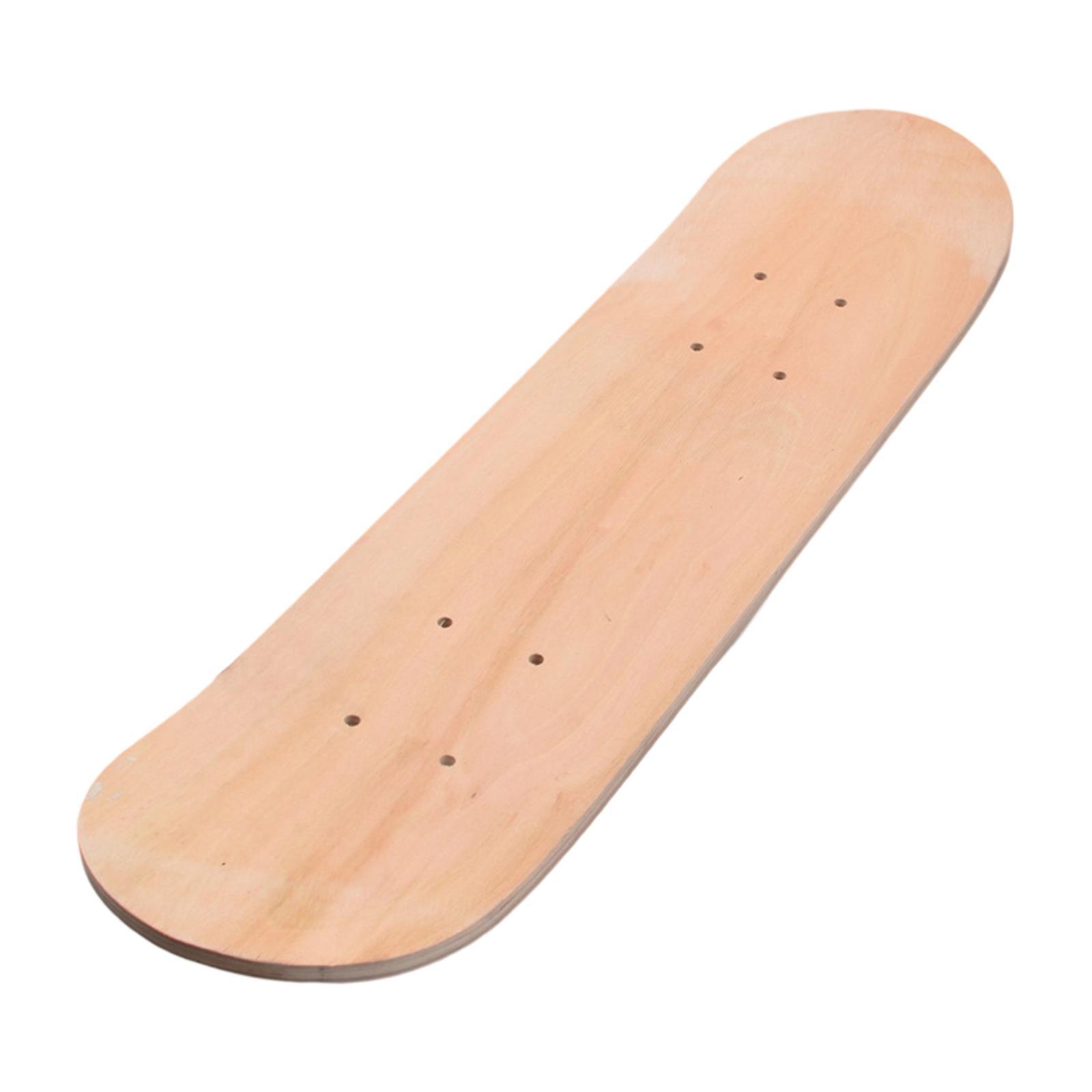 Ioensy - Tabla De Patineta En Blanco Para Niños, Regalo, Patineta De Madera Versátil Para Armar Uno Mismo Para Niños