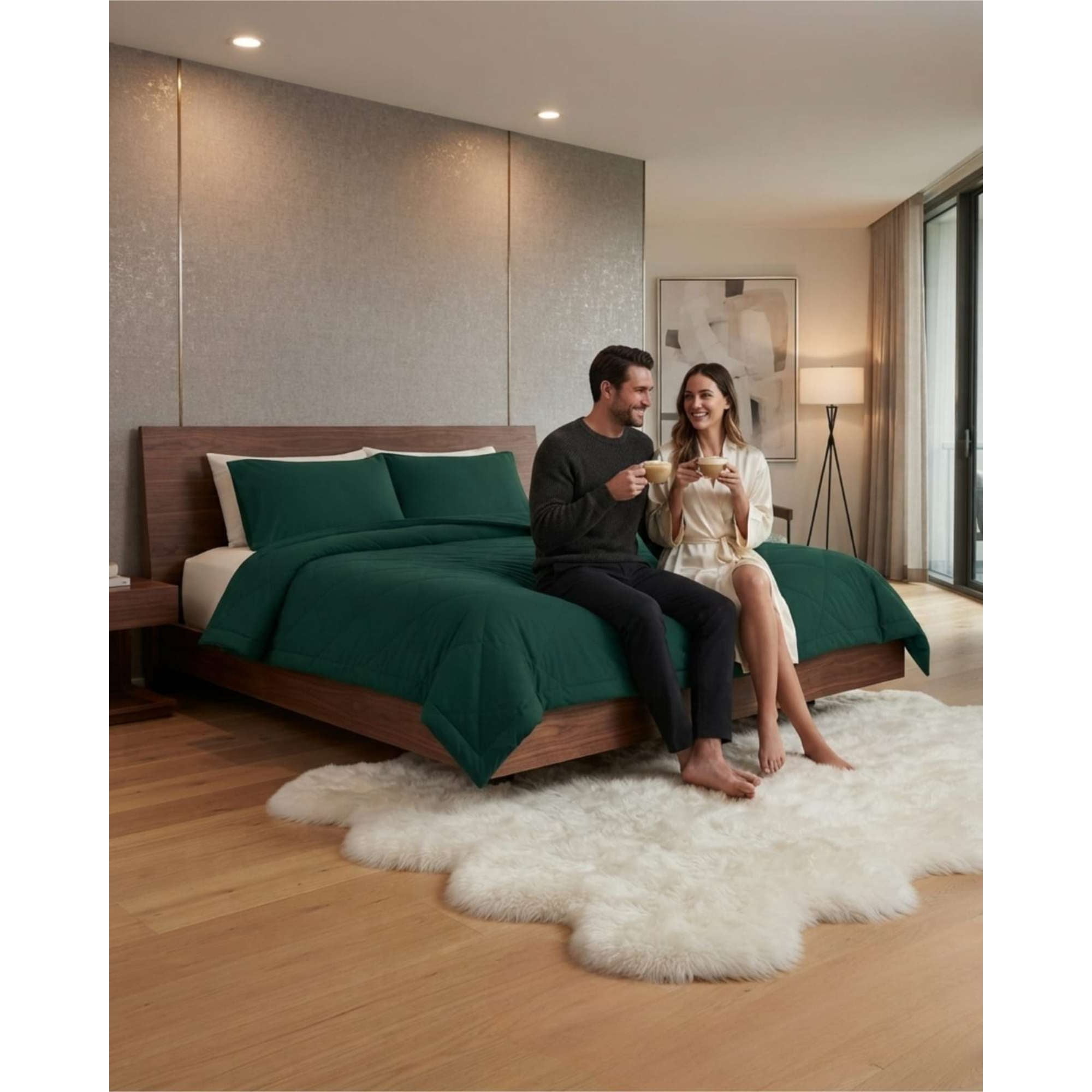Choicexpress - Plumon Elegante Para Verano King Mas Almohada