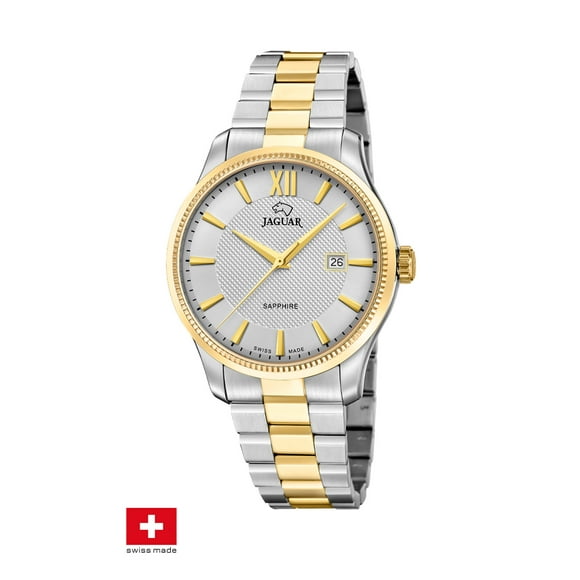 Reloj J1043/1 Jaguar Swiss Plateado Hombre Acamar (Ay-Kuh-Mar)
