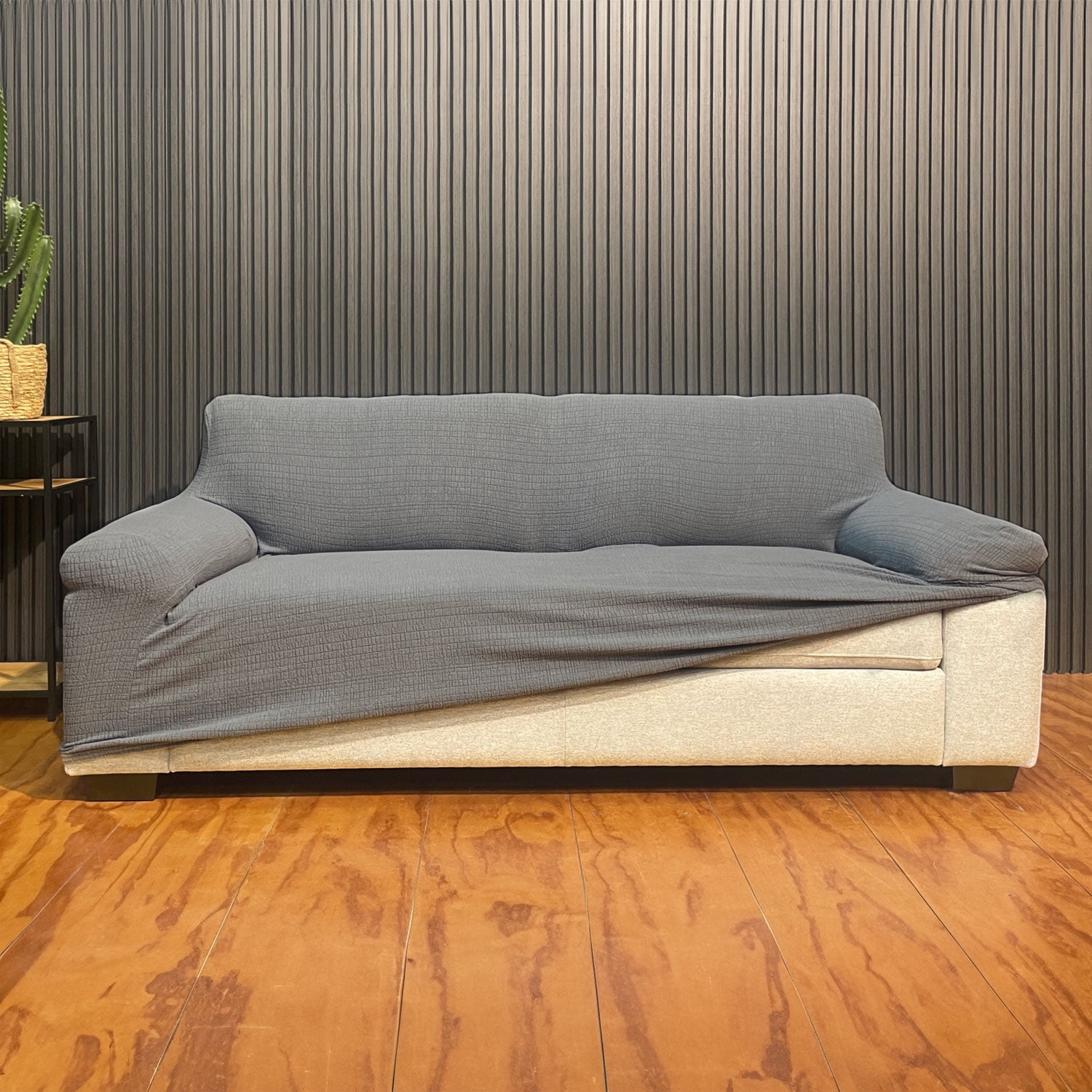 Dib - Funda Sofá 3 Cuerpos Atenas Gris