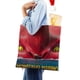 thumbnail image 4 of The Sea Beast Bolso de tela con estampado de lienzo para mujer, bolsa de compras reutilizable y estética, con cremallera interior, regalo para mujer, 35 × 40 cm., 4 of 6