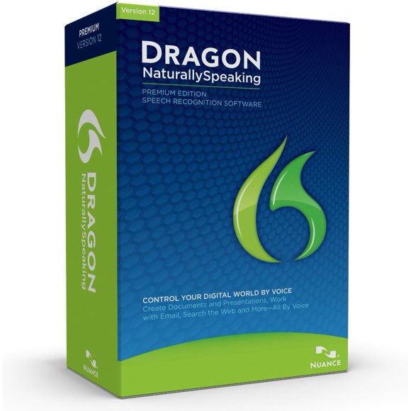 Software Nuance Dragon NaturallySpeaking 12 (Inglés)