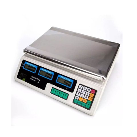 Click Ventas - Pesa Digital 40Kg 220V Sobremesa Báscula Comercial Grande