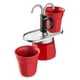thumbnail image 2 of Set Cafetera Mini Express 2 Tazas + 2 Vasitos Rojo, 2 of 2