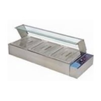 Ecobeck - Baño Maria Sobremesa Vidrio Recto 3 Depositos