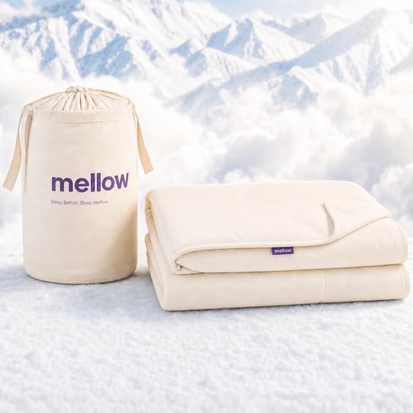 Edredón Mellow Cooling Blanco de Doble Cara