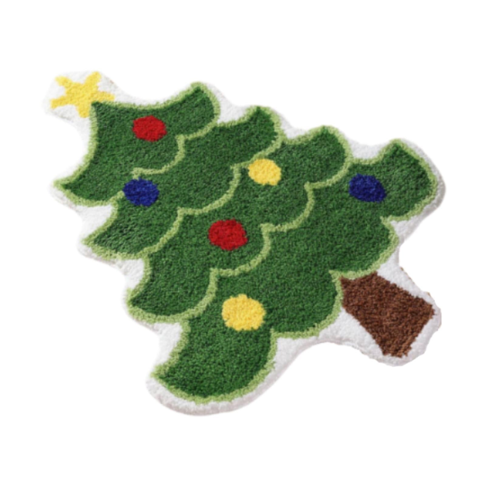 Magideal - Alfombra De De Navidad, Alfombra Para Bañera, Decoración Nórdica, Regalos Suaves Y Cómodos, Alfombra Profesional Antideslizante Para Baño, Alfom Con Satr