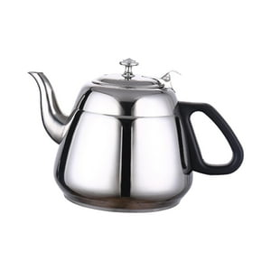 Genérico - Tetera Moderna De Acero Inoxidable Para Cocina Interior, Cocina De Inducción, 1,2 L
