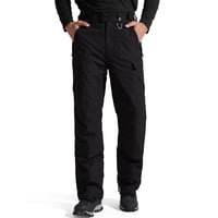 Pantalones Impermeables Free Soldier Con Aislamiento De Nieve Para Hombre, Color Negro