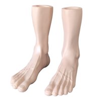 Magideal - Modelo De Pie De Maniquí, Modelo De Exhibición De Pie Masculino, Modelo De Exhibición De Zapatos, Modelo De Pie De Simulación, Accesorio De Exhibición