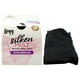 thumbnail image 1 of Medias Transparentes de Seda Silken Mist, Ultra Transparentes, LSM200 Jet Black de Leggs para, 1 Par (Q), 1 of 4