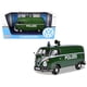 thumbnail image 1 of Modelo de coche fundido a presión Motormax Volkswagen Type 2 (T1) Police Van, 1 of 1
