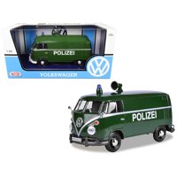 Modelo De Coche Fundido A Presión Motormax Volkswagen Type 2 (T1) Police Van